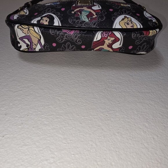 Dooney & Bourke Disney Parks Runaway Princess Crossbody Pouchette Bag Black NWOT - Picture 10 of 16
